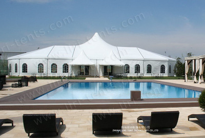 Clear Tent for Wedding and Reception