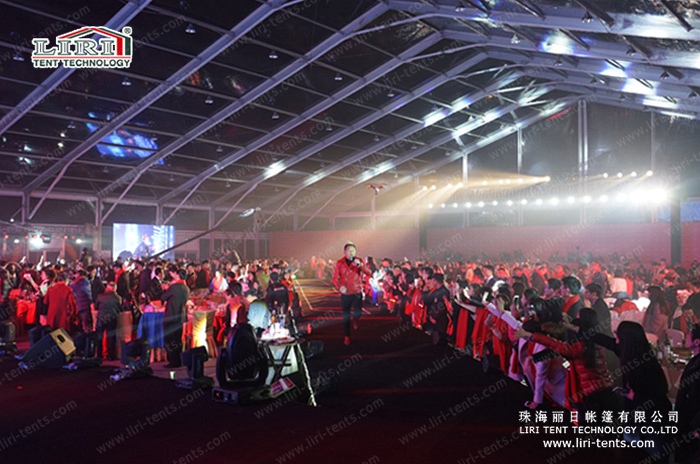 50m wide clear tent for event party from Liri Tent (57)