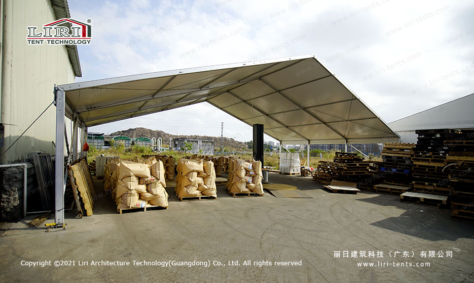 Warehouse canopy