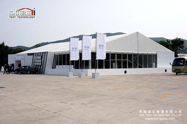 Test drive auto show exhibition tent