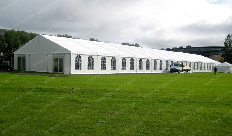 1000 People Big Church Tent 20x50M With Windows