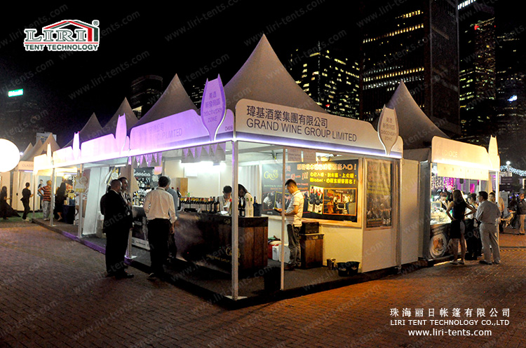 Liri Tent for 2015 HongKong red wine festival (39)