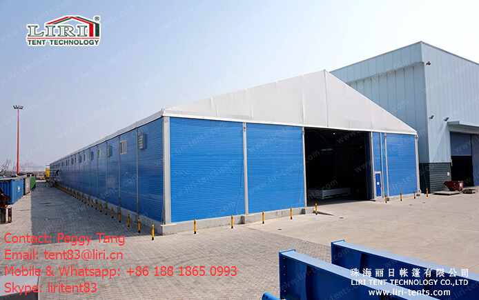 20m width Warehouse Marquee Tent for storage