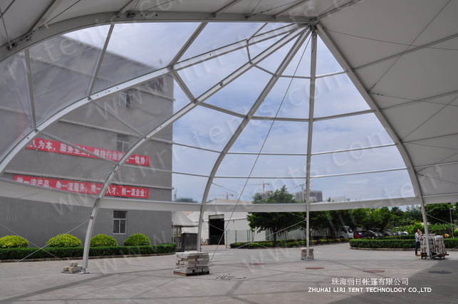 20m Onion Type End Curved Tent 2