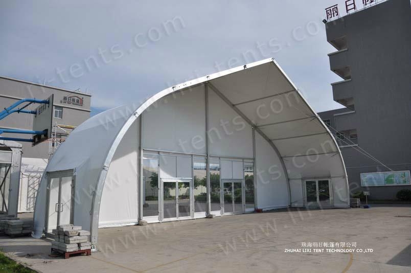TFS curve tent for aircraft from Chinese factory