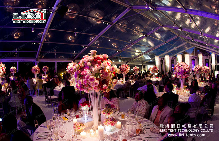 Transparent Marquee Tent for Big Wedding Party and Events