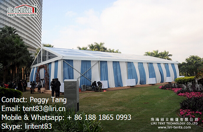 wedding marquee tent clear