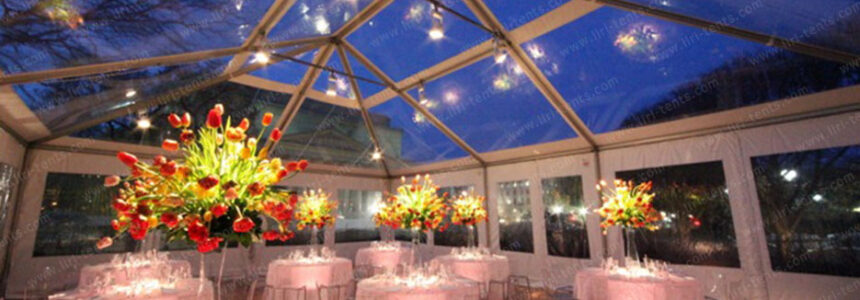 Clear Top Marquee Tent for Wedding