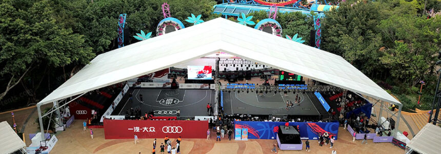 Big Sports Shade Tents For Basketball game