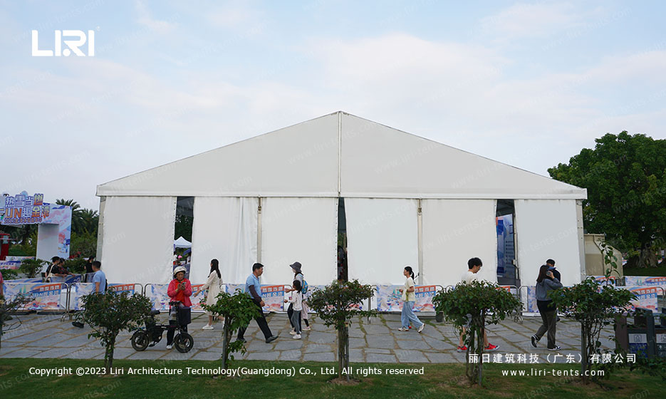 10m clear span tent