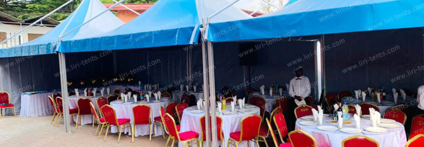 Temporary Gazebo Marquee for City Trade Shows