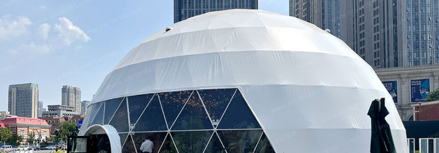 Large White Marquee Dome Tent