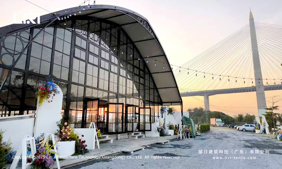 Luxury party tent rental for outdoor events