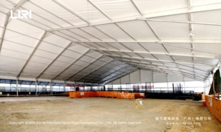 event marquee for outdoor costruction tent