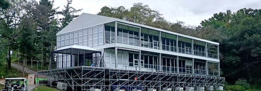 Maximize View: Premier Two Storey Marquees for Golf Course