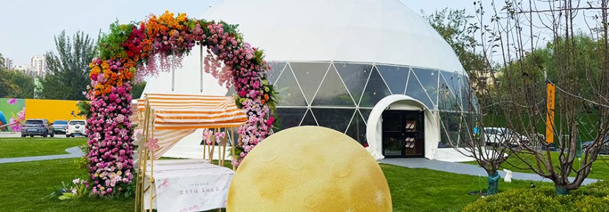 20m Dome Marquee: Visual Impact for Premium Receptions