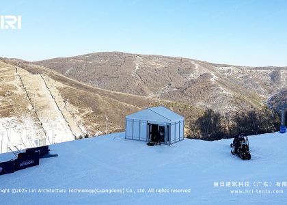 Cold-Weather Event Marquees for Outdoor Winter