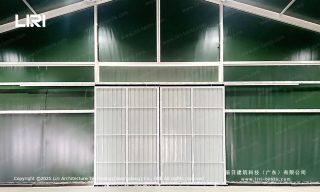 Modular Electric Hangar Door