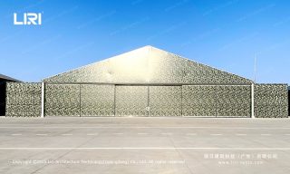 Temporary Structure for outdoor hanger