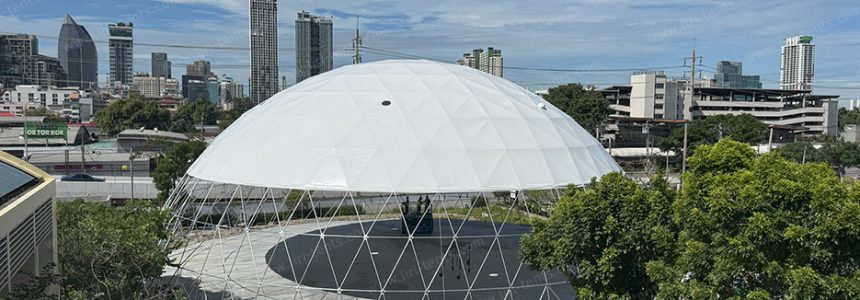 35M Big Geodesic Dome Structure for Multi-Functional Event Hall