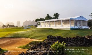 Aluminum Structure with Terrain-Leveling System