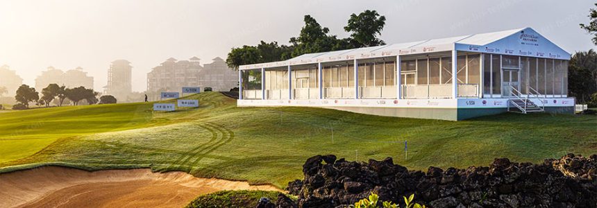 All-Terrain Event Marquee: Conquering Uneven Landscapes with Precision