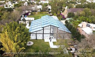 30m Black Aluminum Orangery