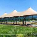 10x25m Tension Membrane Structure Exterior
