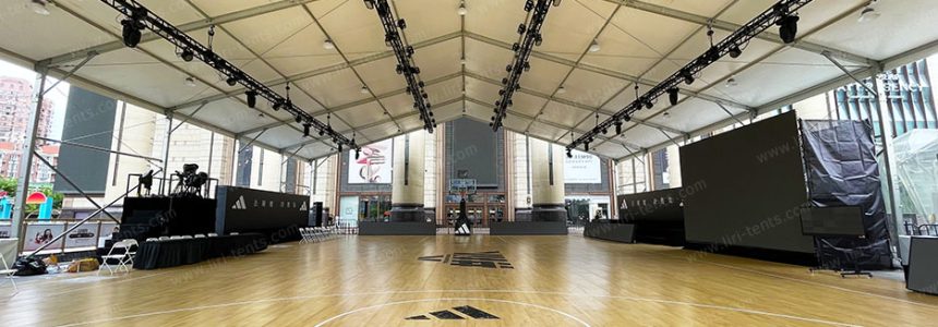 25m Clear Span Exhibition Marquee: Shanghai Urban Plaza Sports Arena