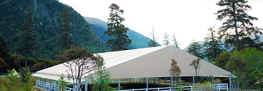 30m x 35m Equestrian Arena Marquee for Mountain Valley Riding Resort