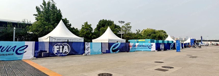 Pagoda Marquee for Sale: Peaked Bay Sizes and Uses
