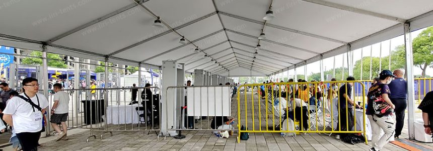 Recent Formula E Shanghai E-Prix Marquee Tent: Multi-Zone Race Village Setup
