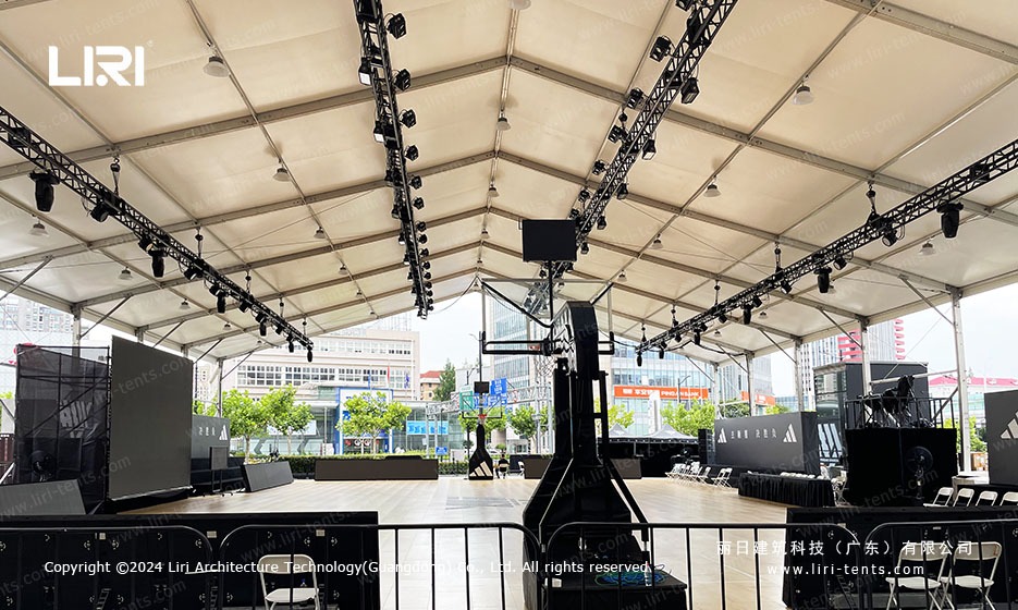 Interior LED Screens Truss Lighting Rig