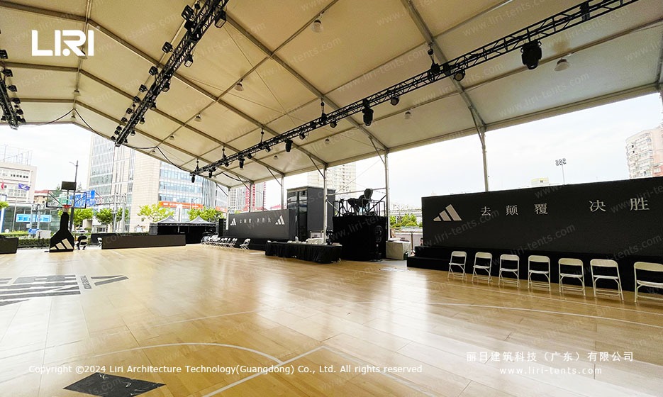 Marquee Basketball Court Wooden Flooring