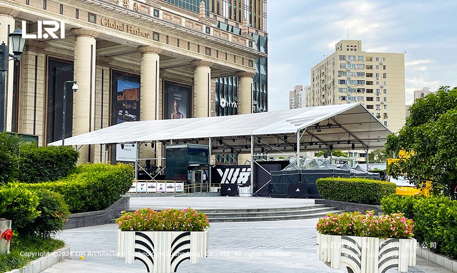 Shanghai Exhibition Marquee Exterior Plaza