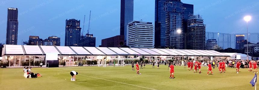 Transparent Marquee Tent for FIFA Fan Zone in Thailand: 20m Clear Span Build