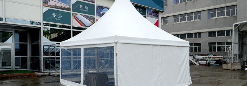 High Peak Marquee 6x6m: Square Clear-Floor Module for Small Sites