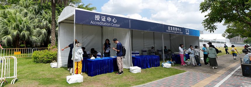 Race Track Marquee Tent | Spectator Lounge and Multi-Zone Race Village for a GT Championship Weekend